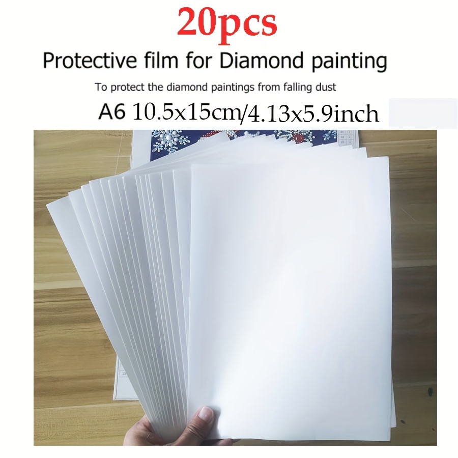 50/100pcs 5D Diamond Painting Cover Release Paper DIY Non-Stick
