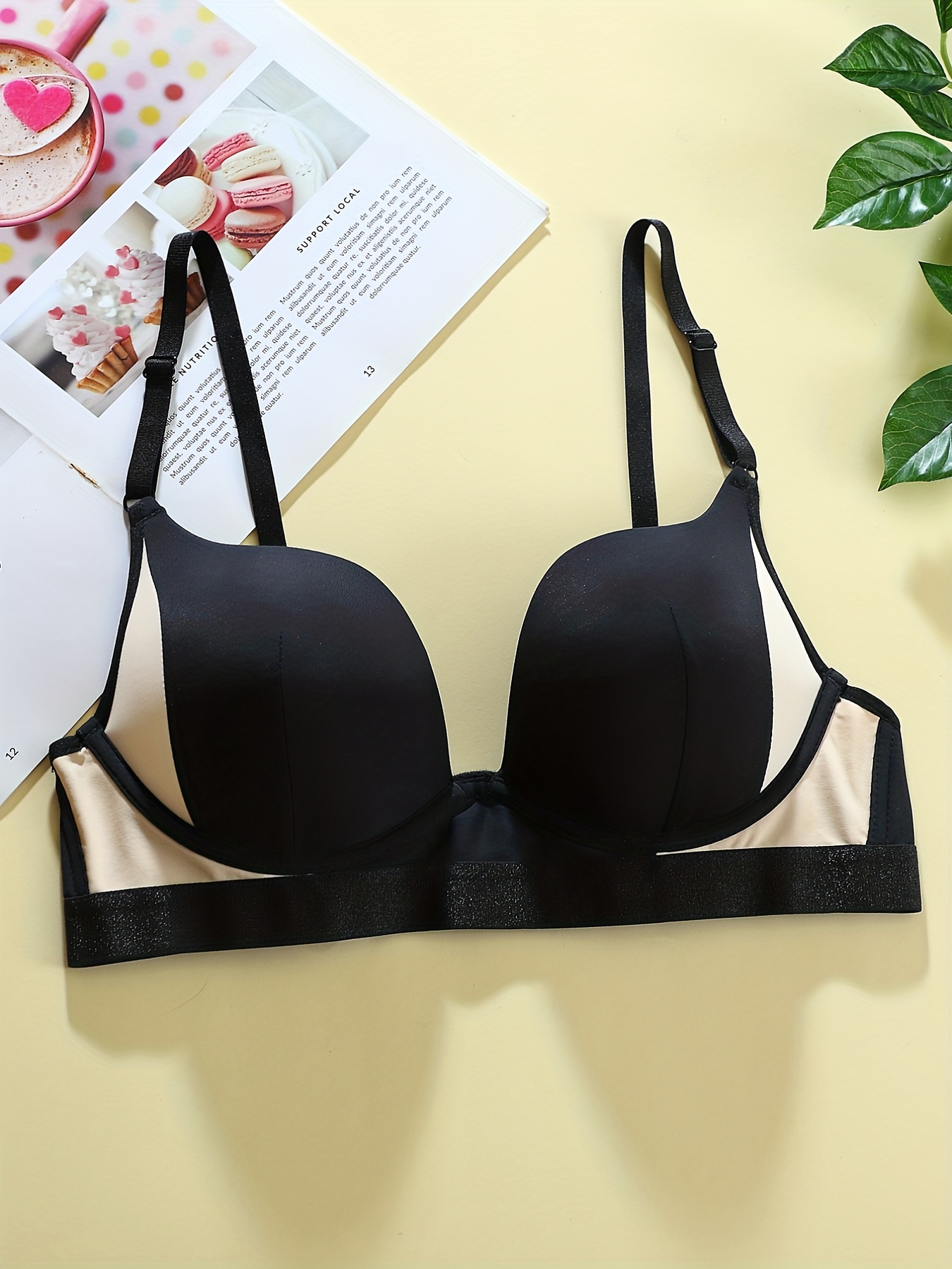 B Cup Soft Push Up Sexy Lace Lace Comfortable Ladies Adjustable Unwired  Medium Thick Cup Bra Women's Bras Push up, B, Small : : Clothing,  Shoes & Accessories