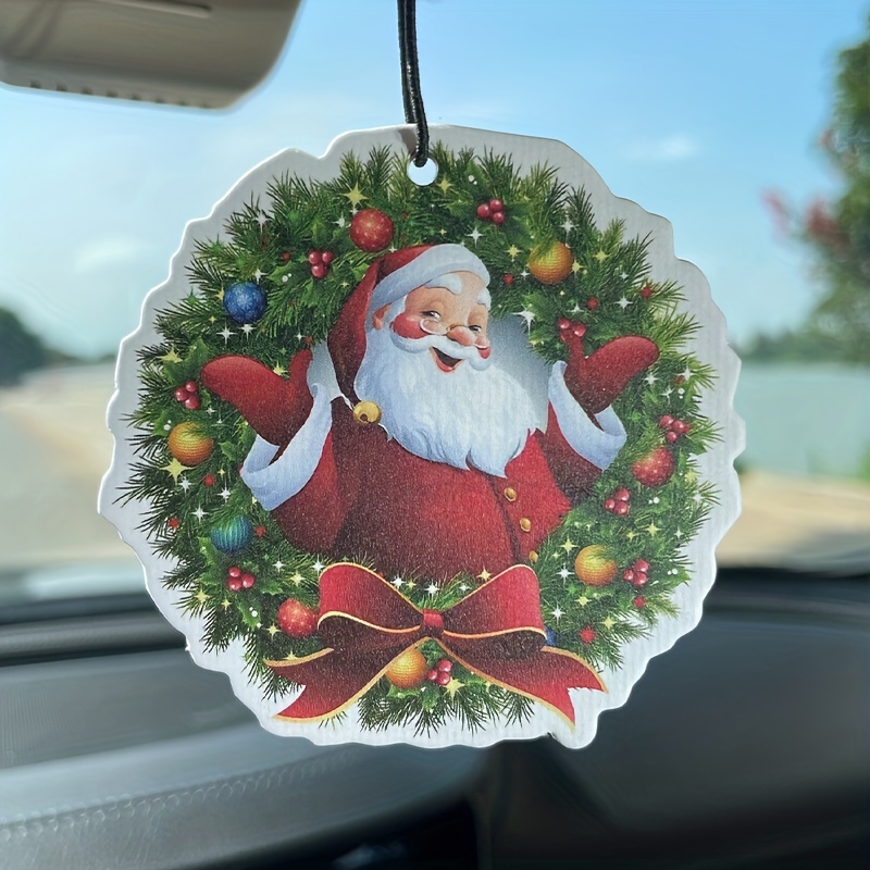 Christmas Car Air Freshener  Santa Car Air Fresheners Accessories