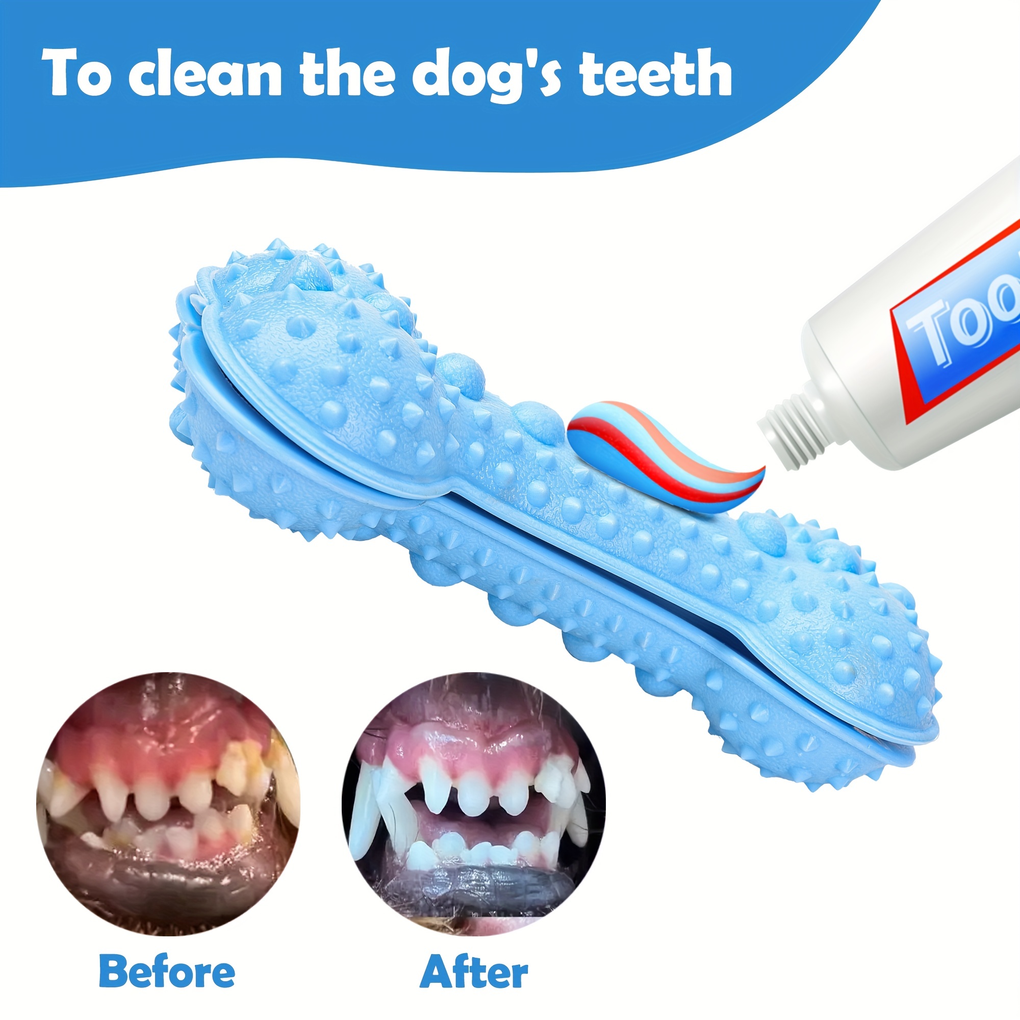 Toothbrush bones outlet for dogs