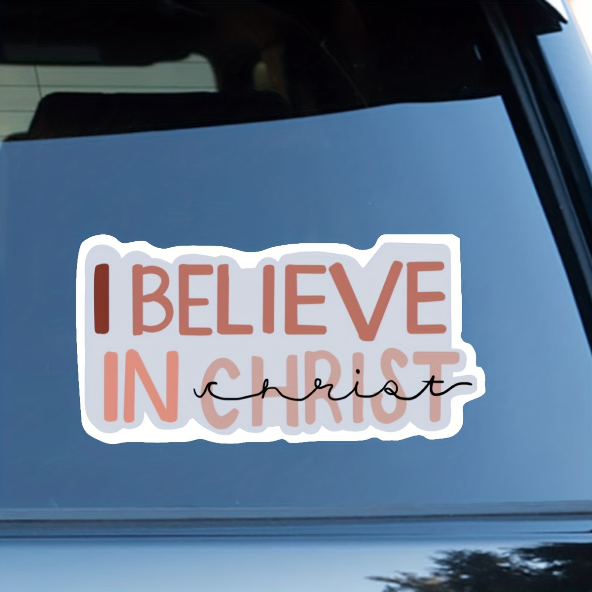 I Believe In Christ Car Stickers Car Decals Stickers Car - Temu