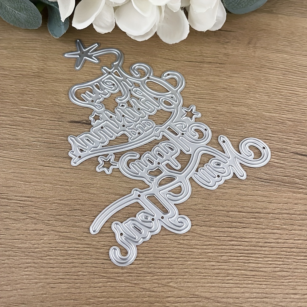 Words Metal Words Die Cut For Card Making Embossing Word - Temu United Arab  Emirates