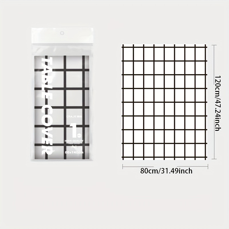 Plastic coated grid panel - black