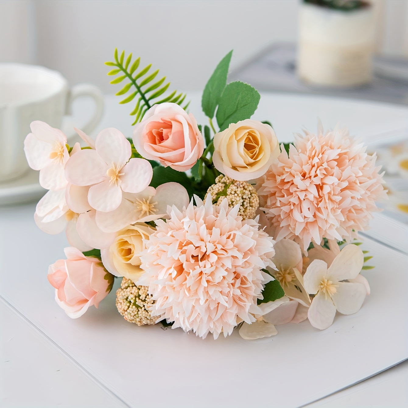 Hortensias artificiales para decorar  Flores, Decorar con flores  artificiales, Flores artificiales