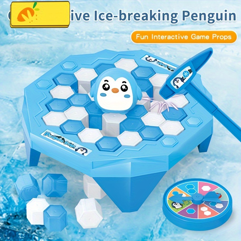 Funny Penguin Trap Board Game Dont Break The Ice Game Toys