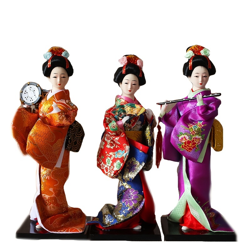Japanische Kimono Kabuki Auto Ornamente, Auto Armaturenbrett Dekoration  Ornamente Dekoration Zubehör für Auto Restaurant Sushi Shop Dekoration