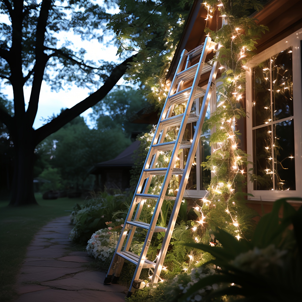NestX Cadena de luces decorativas solares para exterior 200 LED jardín