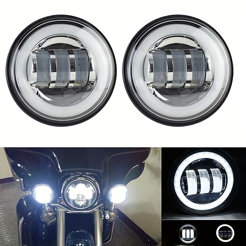 4-Zoll 12-48V Motorrad LED Spot Licht Runde Nebelscheinwerfer