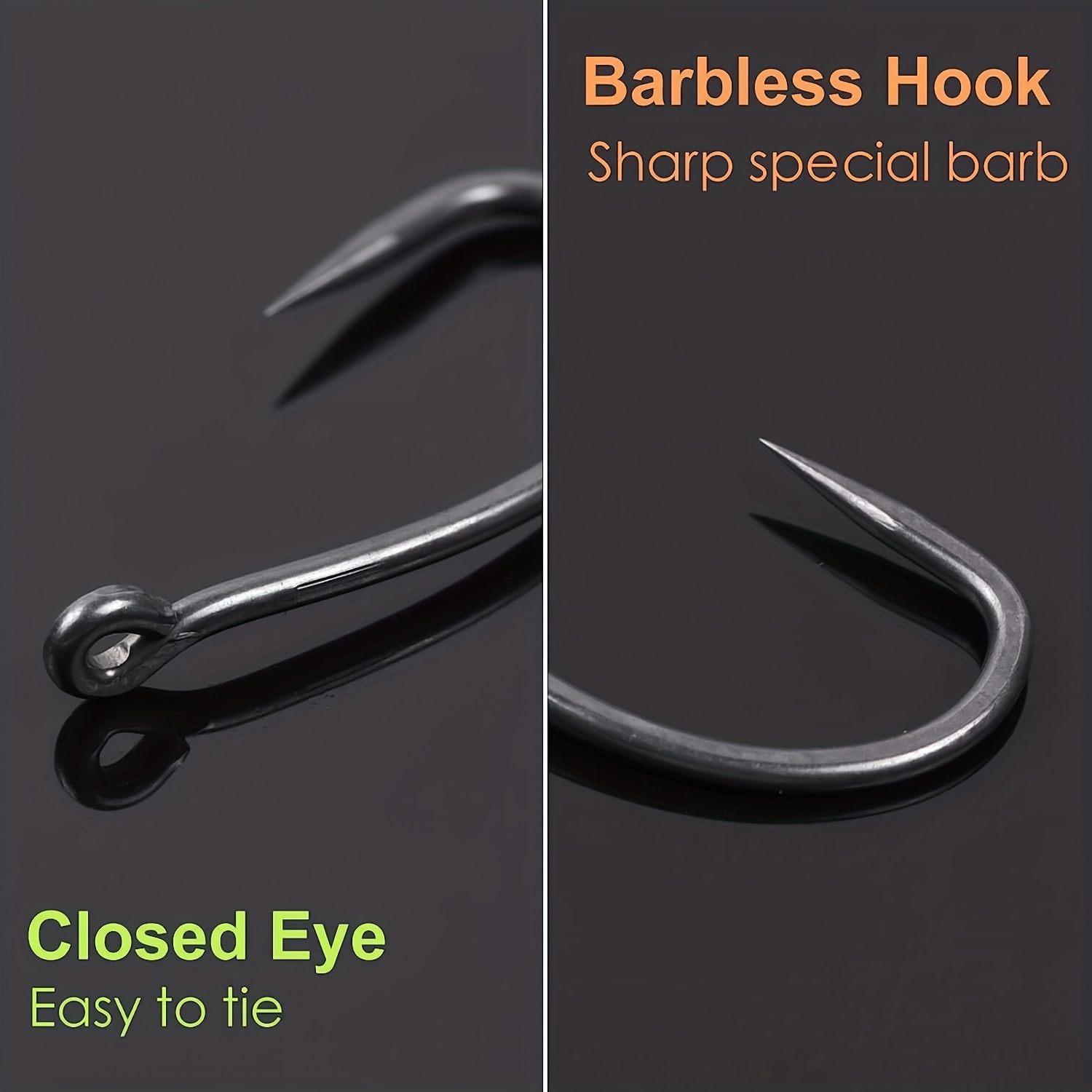 Rustproof Steel Fishing Rig Hooks /without Barb Fishing - Temu