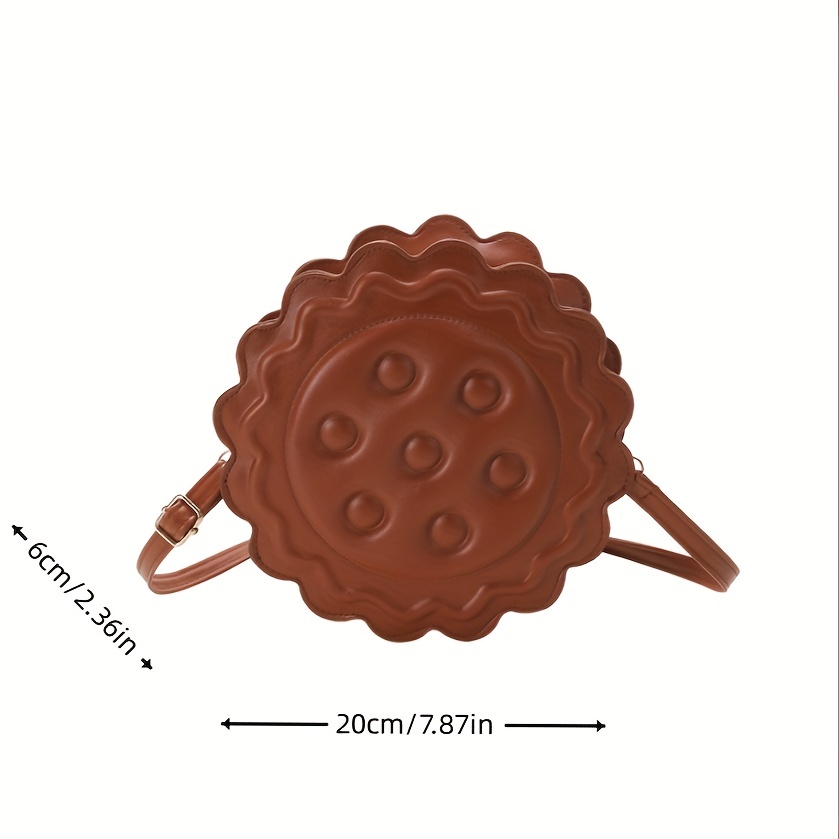 Kawaii Cookie Biscuit Handbag Purse