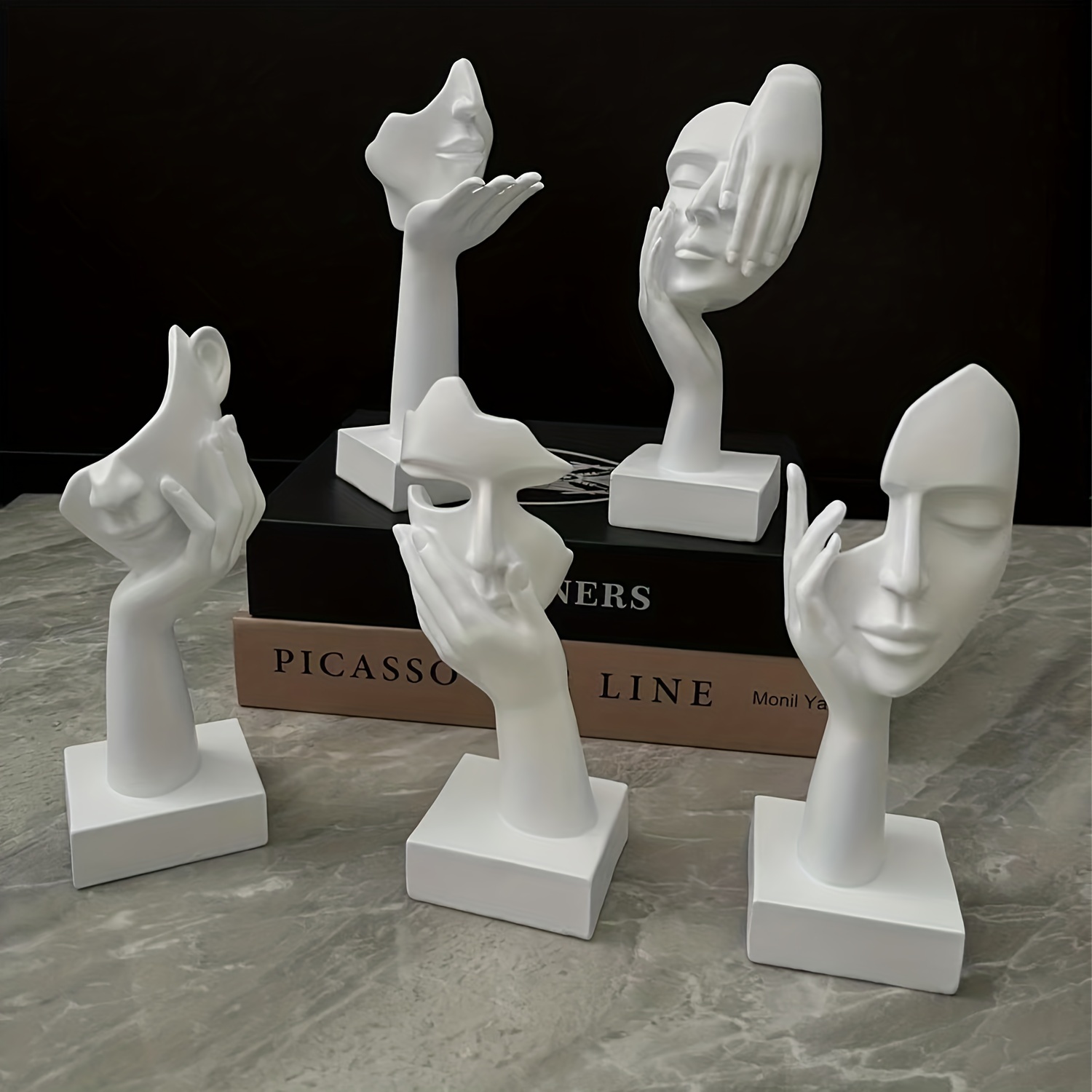Bustes Décoratifs, Sculptures Decoratives, Statues De Penseur en
