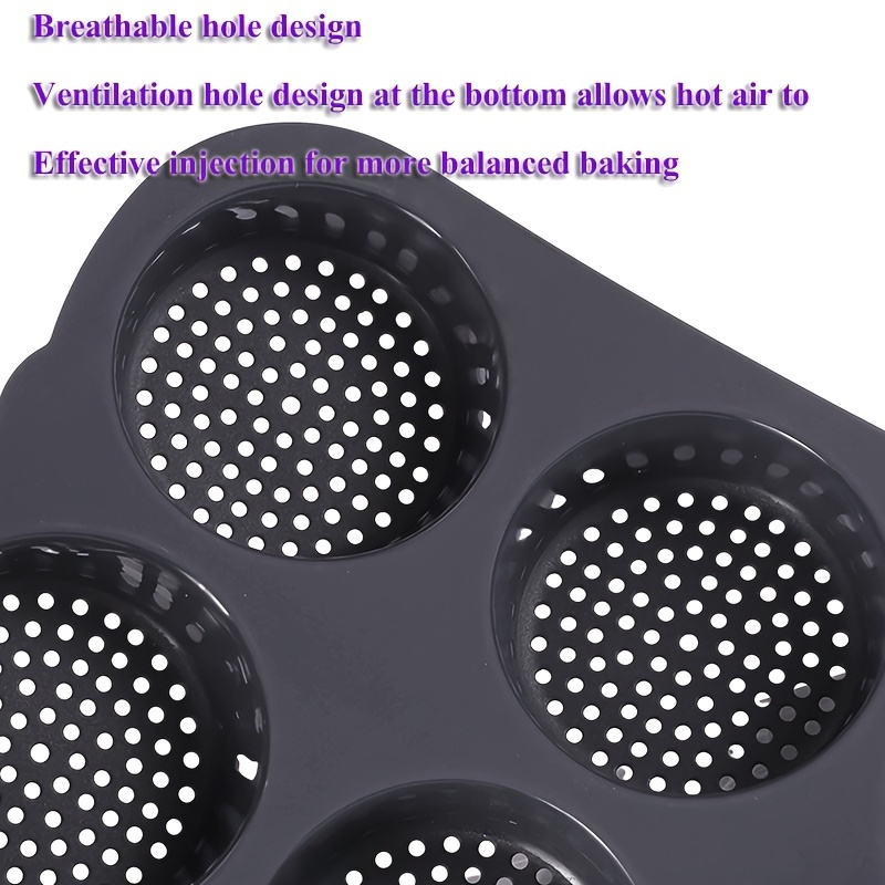1pc hamburger bun mold 12 cavity french bread mold heat and cold resistant baking tools home kitchen accessories details 5