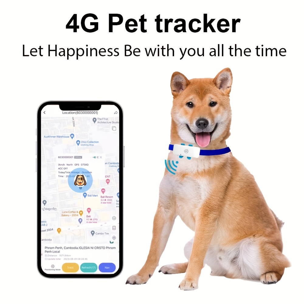 G15 Localizador GPS A Prueba De Agua Mascotas Campana Rastreador GPS Collar  Dispositivo De Seguimiento Carga Magnética Anti-perdida Para Gatos Perros  Animales Niños Ancianos Con La Aplicación 360GPS Para IOS Android Puede