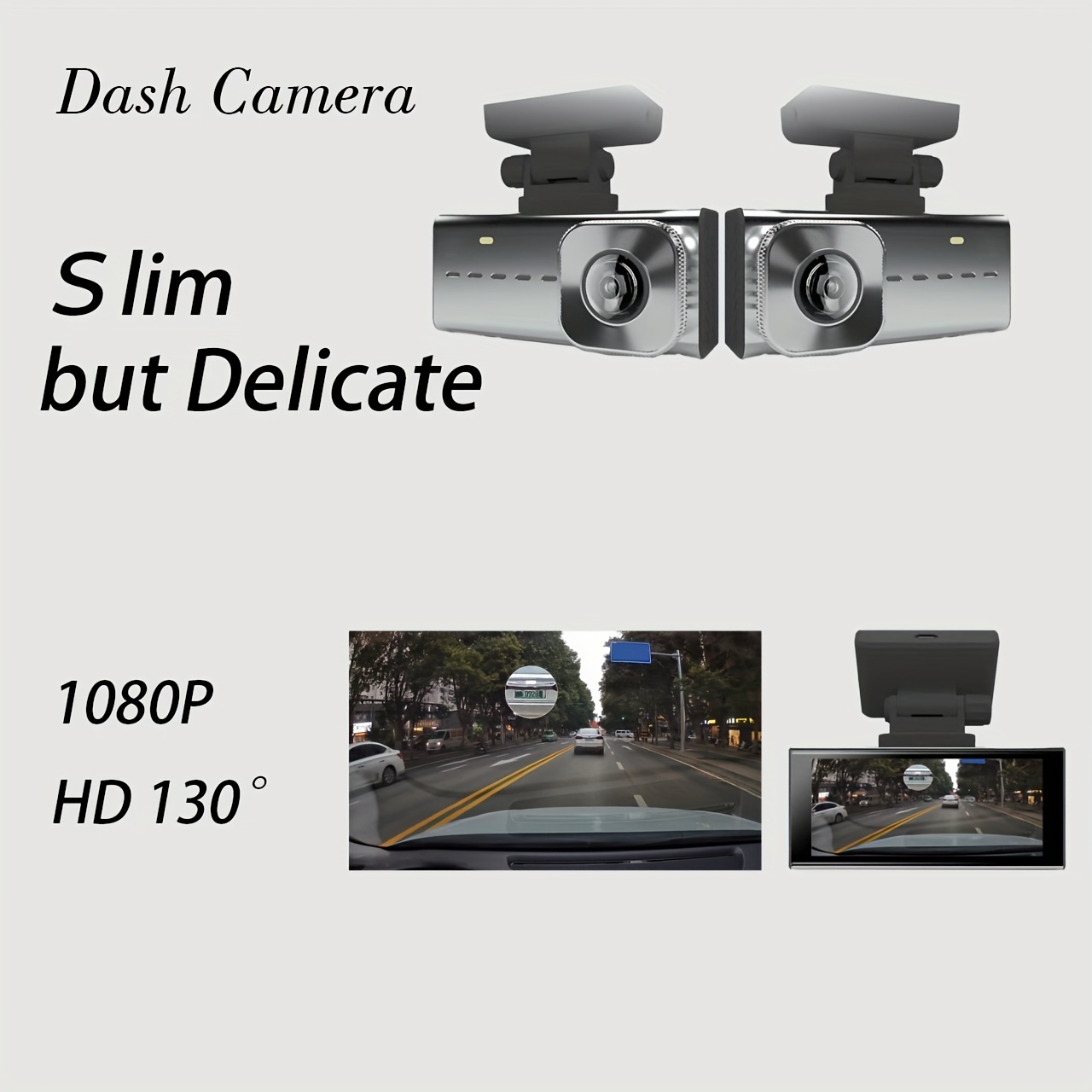 1080p Dash Cam, Cycle Recording, Wdr Hd Night Vision, G-sensor Emergency  Saving, 24 Hours Parking Surveillance With 64gb Card, Movable Universal -  Temu