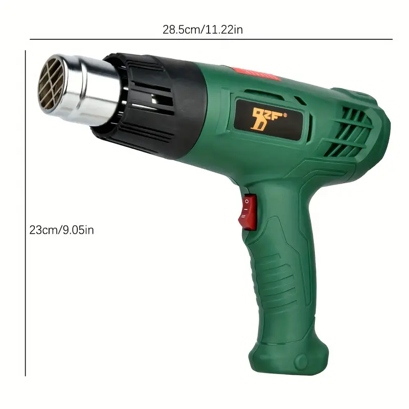 1500W Heat Gun Professional Electric Hot Air Gun for Crafts, tripping  Paint,Fast