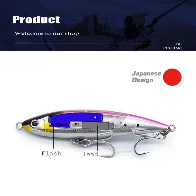 Floating Lure Catch Bigger Fish Japan Ocea Pencil Hard - Temu Canada