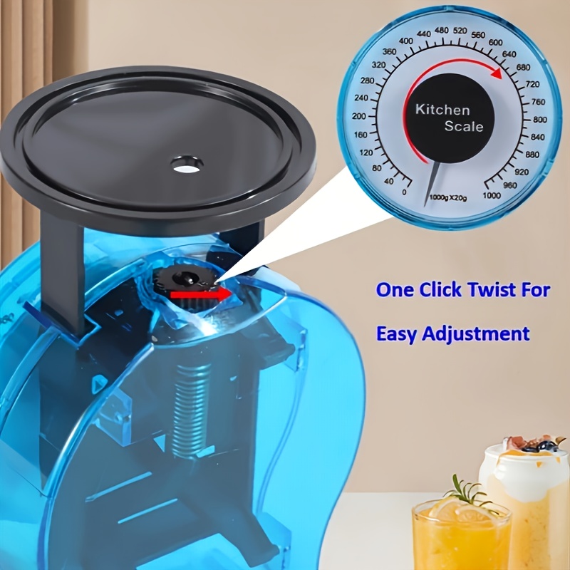 Mechanical Kitchen Scale Spring Kitchen Scale Plastic - Temu