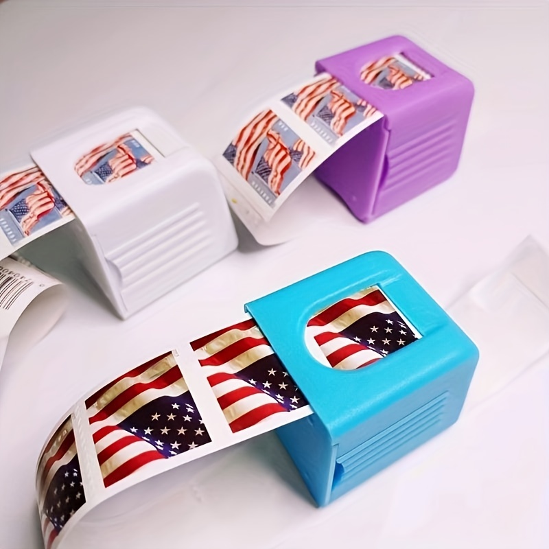 Storage Holder Stamps Dispenser Roll Of 100 Stamps Dispenser - Temu