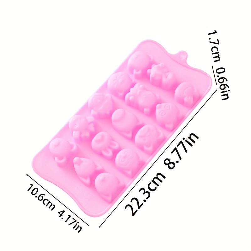 Cute Cat Silicone Mold DIY Ice Tray Chocolate Biscuit Cake Baking Decors  Tools