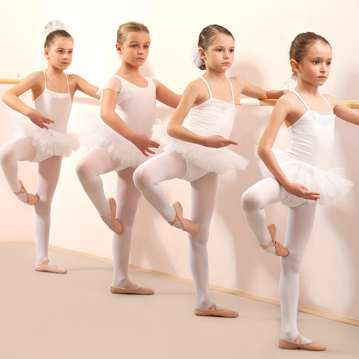 1/2 Calcetines Baile Ballet Profesional Niñas Niños Suela - Temu Chile