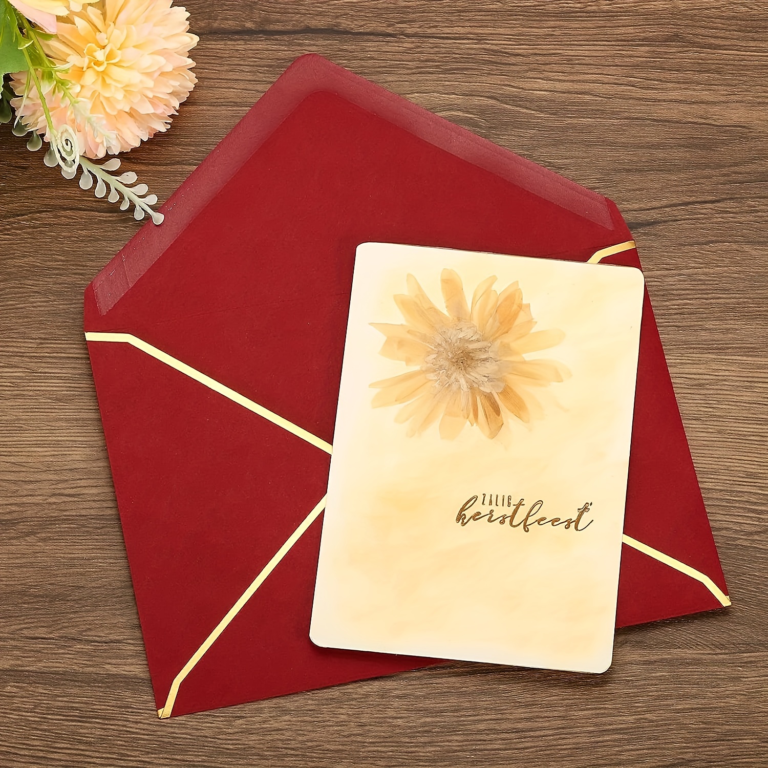 50 Pcs A7 Invitation Envelopes, 5x7 Envelopes for Invitations White Envelopes for 5x7 Cards Luxury Envelopes Mailing Envelopes for Wedding