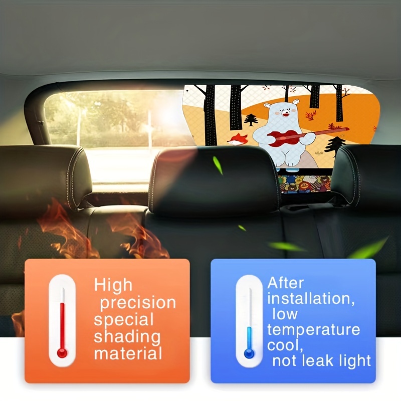 Pantalla solar universal para ventanas de coches ShadeSox protege a tu bebé  ya tus niños del sol y se adapta a casi cualquier coche. (2 unidades).