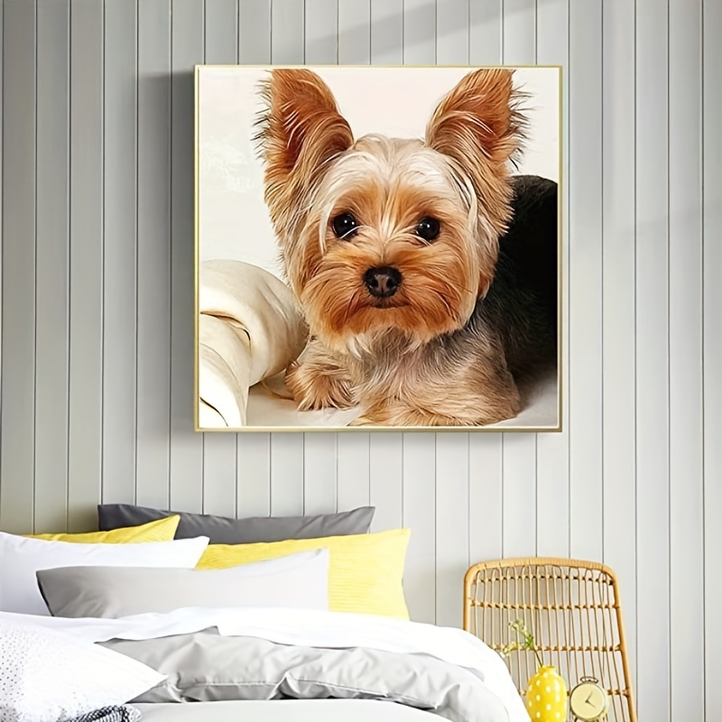 5D Diamond Painting Kits for Teens Dog Puppy Golden Retriever Arts Craft  for Home Wall Decor Full diamond frameless 30x40cm : : Home