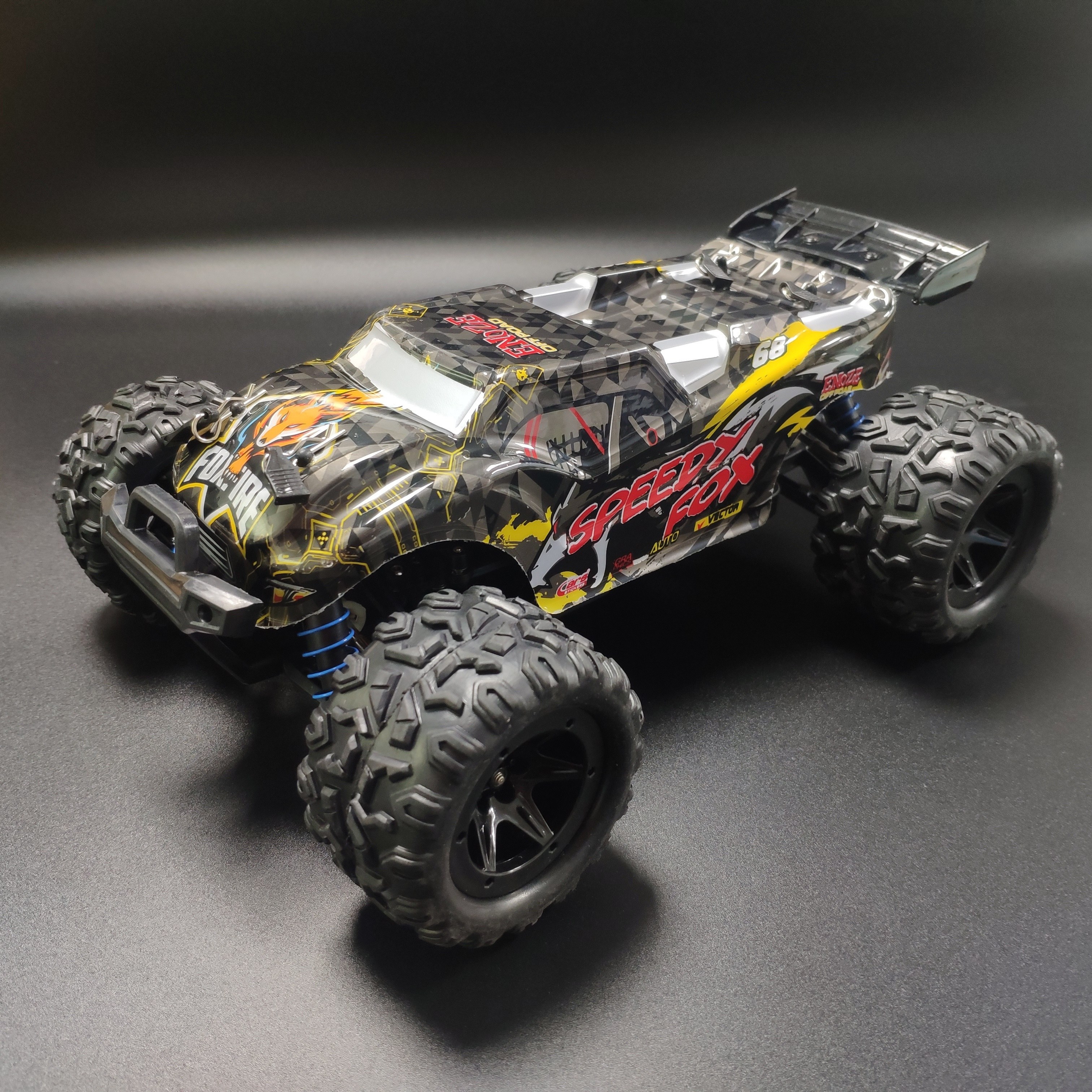 RC Monster Truck Car 4X4 40KM/H+ Pour Adultes, 2.4GHz Super Réponse Rapide Télécommande  Voitures Tout-Terrain Crawler Jouet Véhicules Avec Batterie Rechargeable Et  Outils RC - Temu Belgium