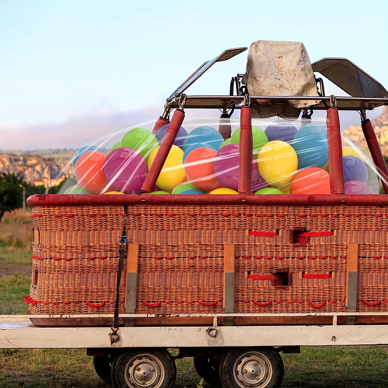 3 Pezzi, Sacchetti Grandi Per Palloncini Da Trasporto, Sacchetti  Trasparenti Per Palloncini Addensati, Sacchetti Giganti Per Palloncini In  Plastica