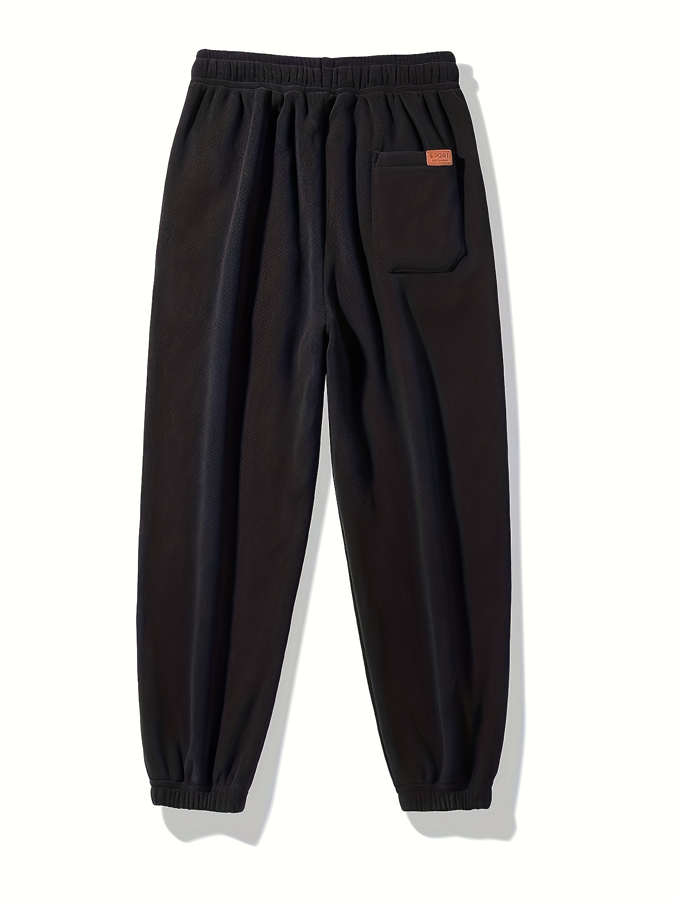 Men's Casual Fleece Lined Joggers Warm Thick Sports Pants - Temu United  Kingdom