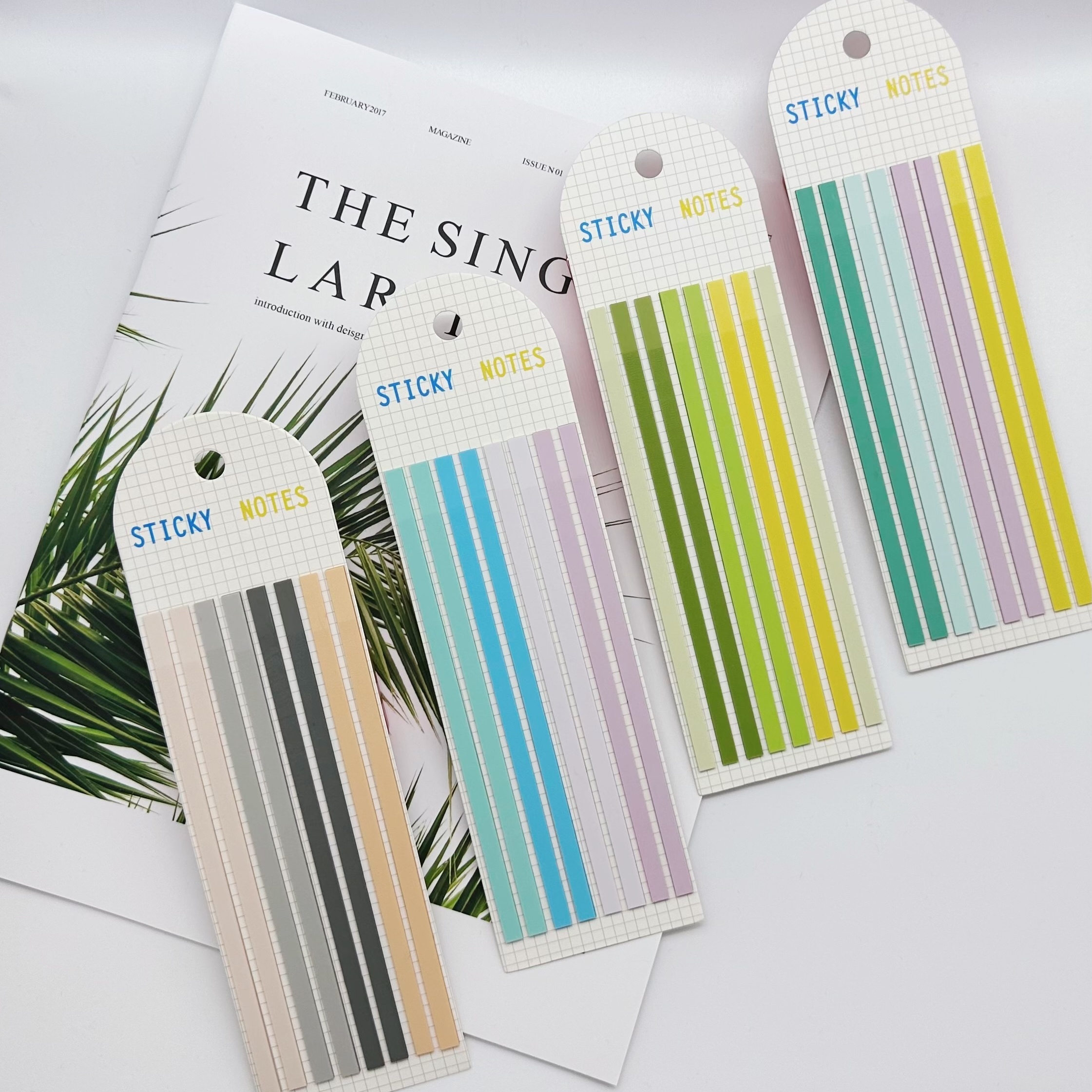 Dropship Extremely Fine Long Strip Index Stickers, Bible Reading Stickers,  Student Marking Index Transparent Sticky Notes to Sell Online at a Lower  Price