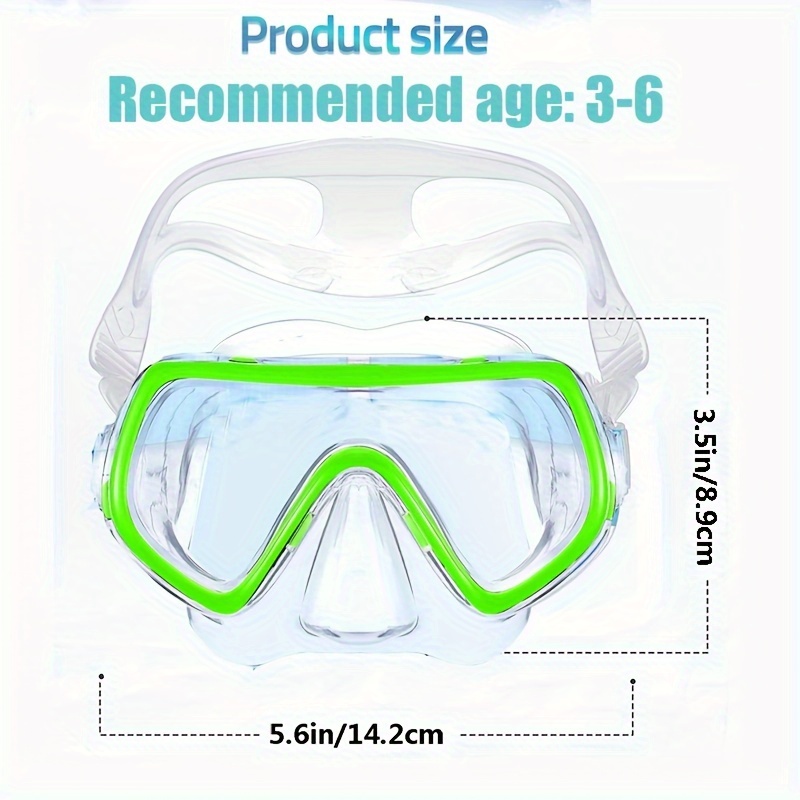 Masque De Natation Pour Enfants Lunettes De Plongée Lunettes - Temu Belgium