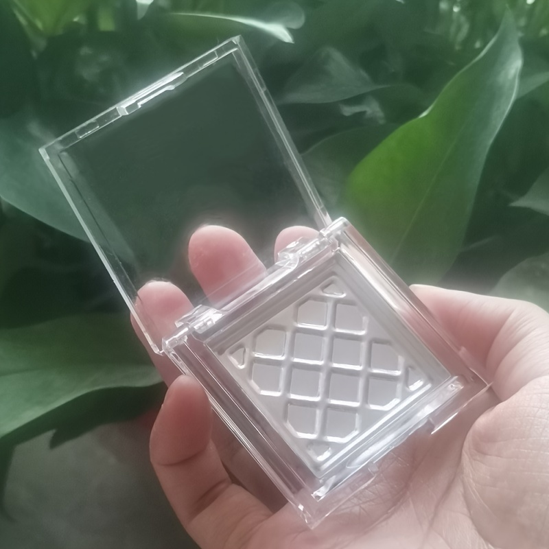 Square Empty Eyeshadow Palette Acrylic Cosmetic - Temu