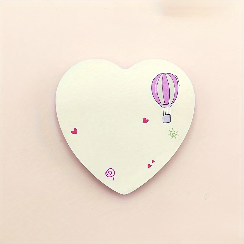 Heart shaped Sticky Notes Multi purpose Sticky Notes - Temu