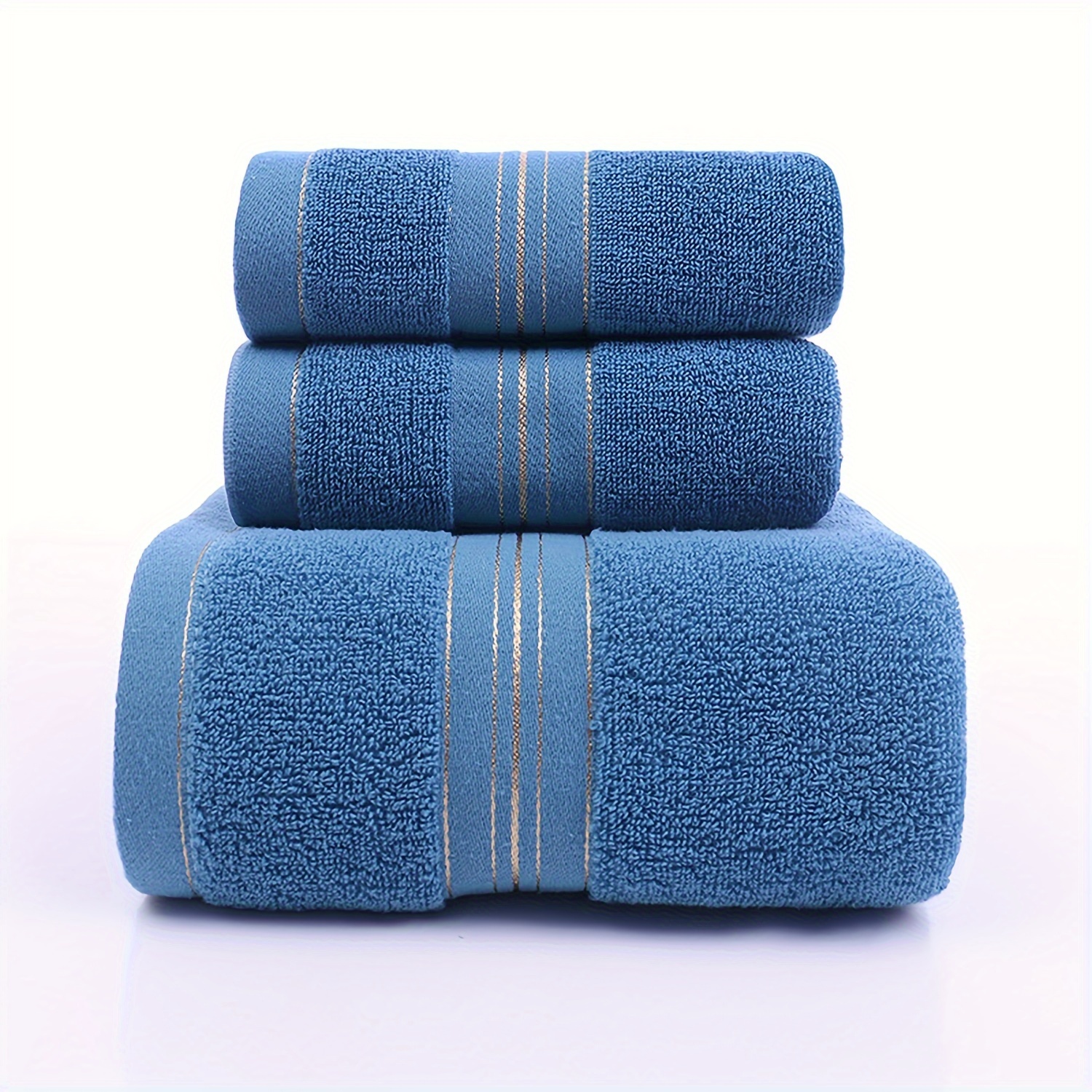  Toallas de baño grandes, toalla de baño 100% algodón, toalla de  baño suave para adultos para textiles para el hogar, toallas de baño y  sauna, juego de toallas de baño (color
