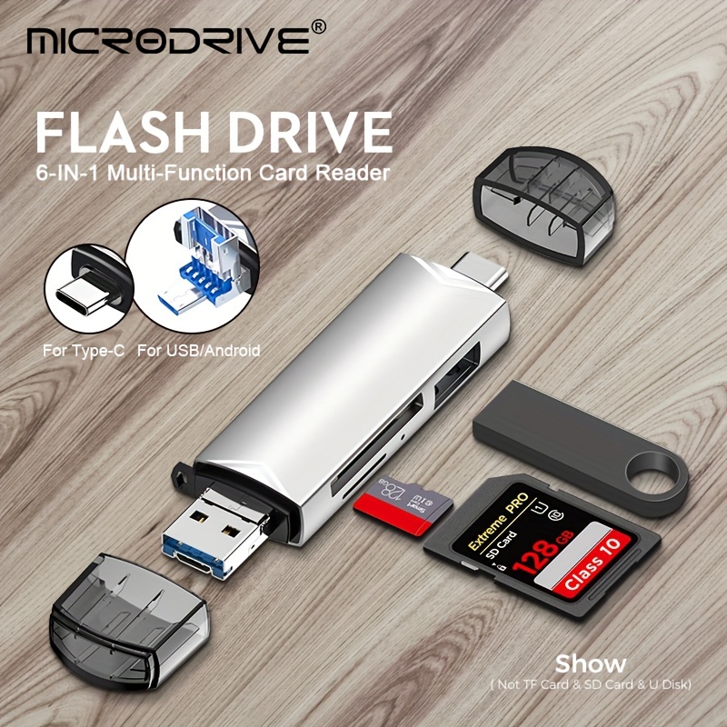 Shot - Clef USB 8Go 2 en 1 pour PC HP & Smartphone Micro USB
