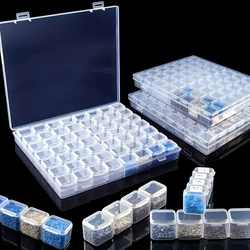 Transparent Jewelry Storage Box Clear Plastic Organizer Box - Temu