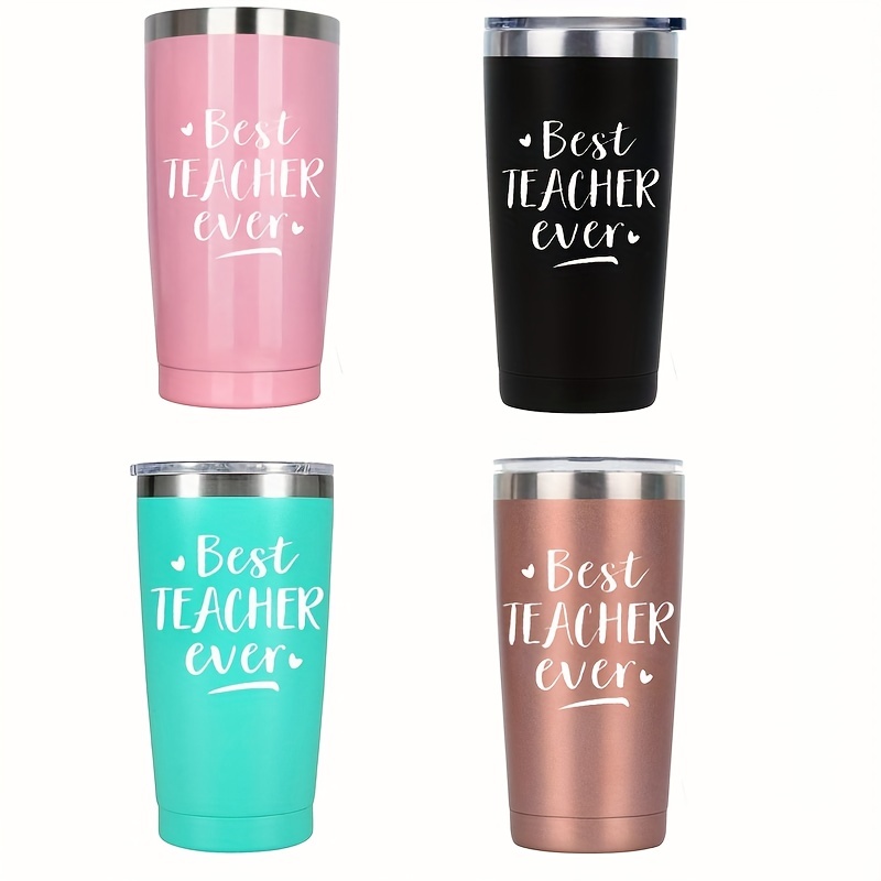 A Big Heart - Personalized Tumbler Cup - Birthday Gift For Teacher  Colleague Student