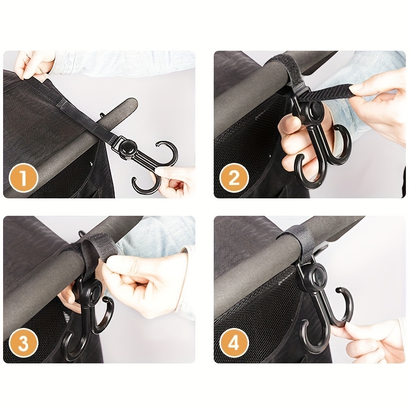 Stroller storage hot sale hook