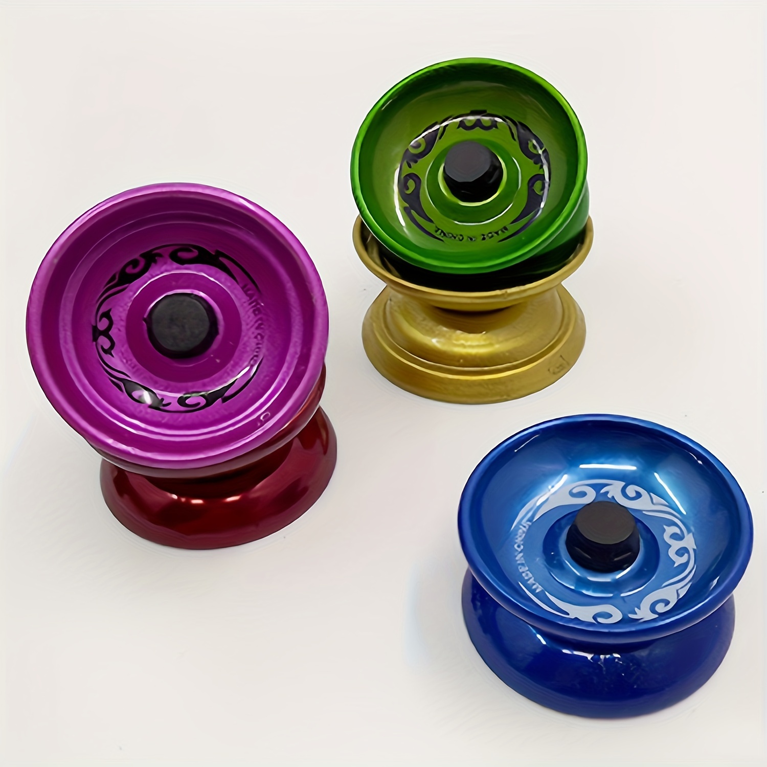 Lixada Yoyo profesional de aluminio competitivo Yoyo Ball Yo Yo regalo con  5 cuerdas de repuesto y guante, ideal para principiantes y para trucos