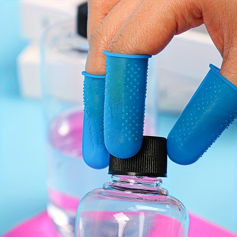 Hot Glue Gun Finger Protectors Silicone Thimble Finger Guard - Temu