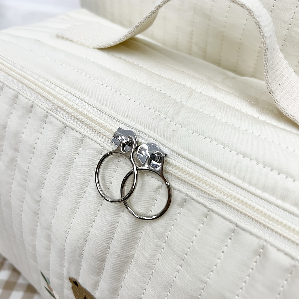 Large Capacity Mummy Bag with Bear Storage Design