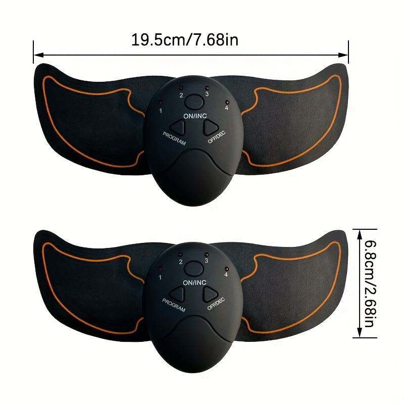 Electroestimulador muscular para abdominales, pierna, brazo. Masajeador  eléctrico cinturón estimulador tonificador.