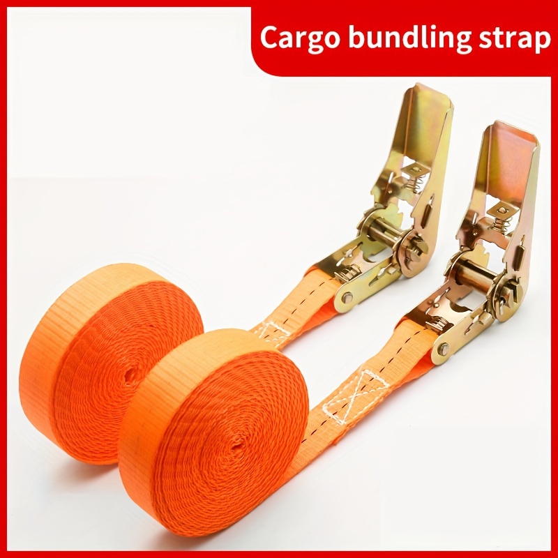 Thickened Ratchet Tensioning Strap Cargo Binding Strap Car - Temu