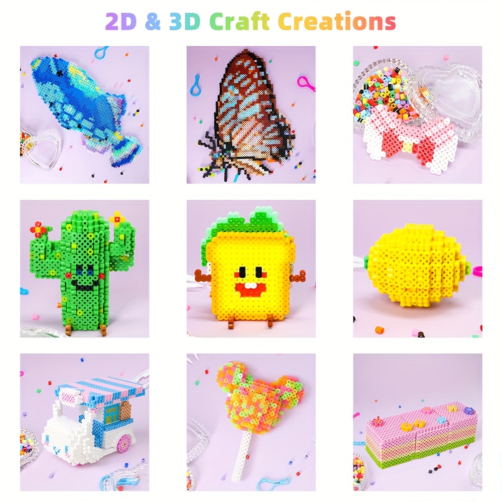 Fuse Beads Making Kit Diy Handmade Creative Jewelry Artwork - Temu