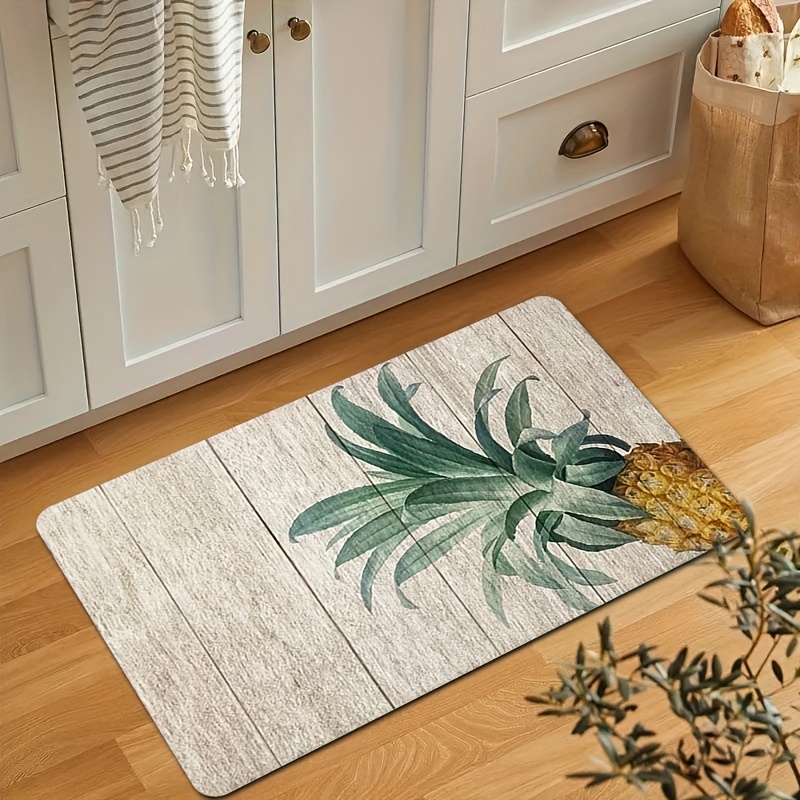 Creative Leaf Print Door Mat, Comfortable Non-slip, Anti-fouling