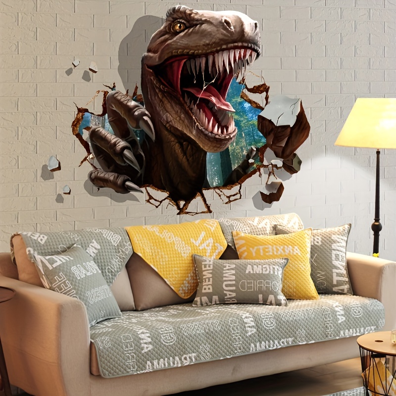 Sticker dinosaure décoration chambre d'enfant. Stickers muraux enfant