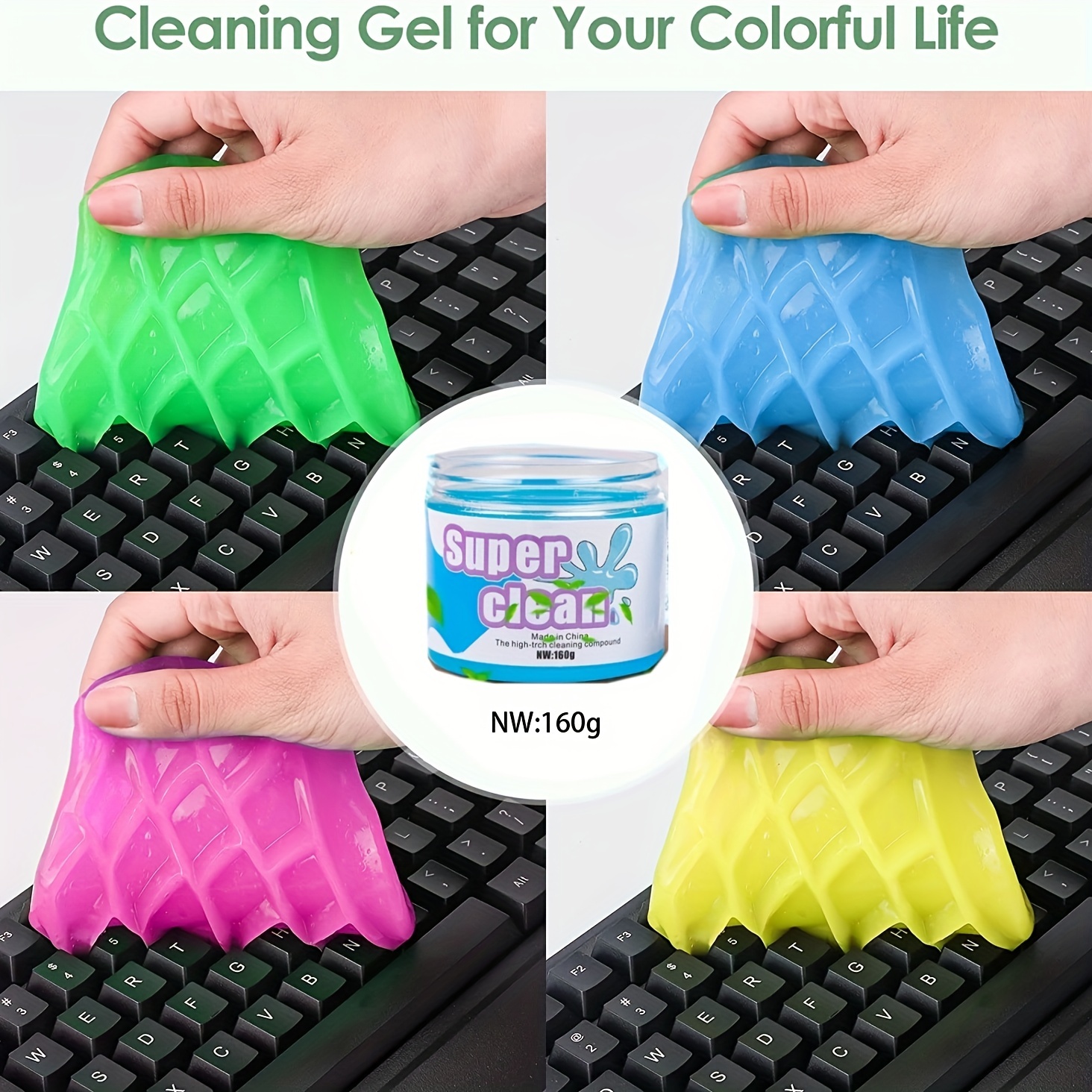 Looking to avoid] keyboard cleaning gel goo goop Silly Putty gummy