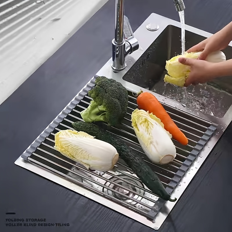 Fregadero esquinero de cocina de acero inoxidable 304, lavabo montado en la  pared, lavabo triangular para lavabo de esquina de lavado de manos (color