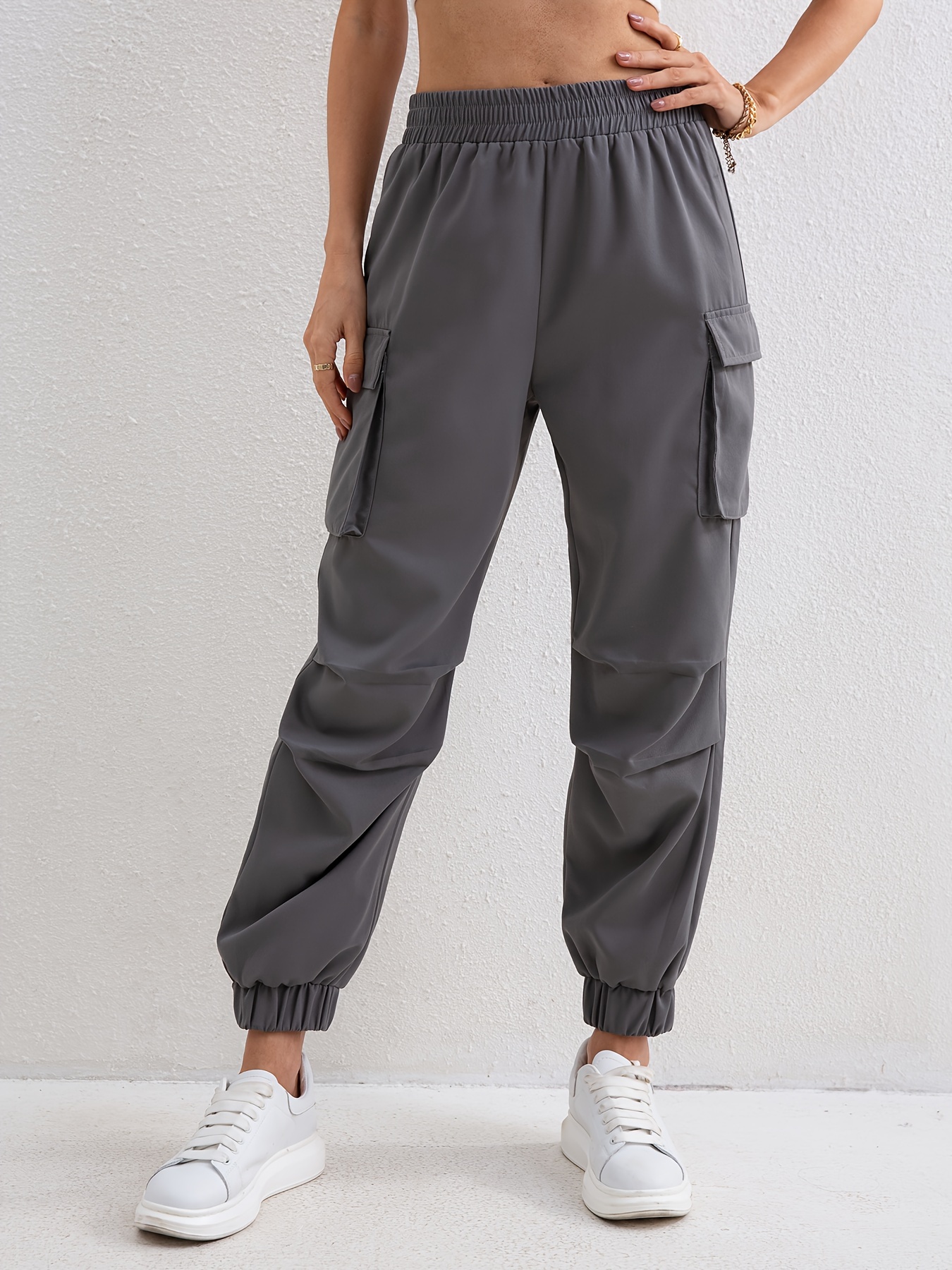 327P Petite Marvella Women's Joggers pant with Cargo Pockets